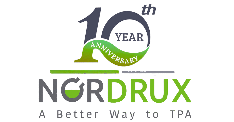 Nordrux 10 Anniversary logo